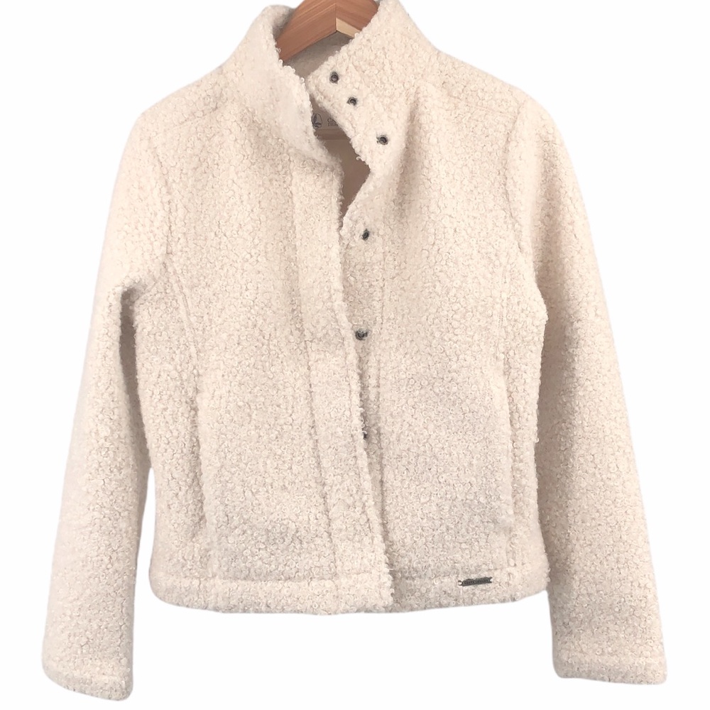 Carve Designs Sherpa Clayton Jacket Sz XS Birch